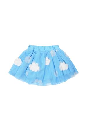 gonna in poliestere blu STELLA McCARTNEY KIDS | TV7021Z2108630BC